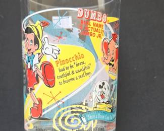 McDonalds Disney Years of Magic Tumbler Glass