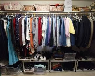 Men's XL, shoes, boxes, suits