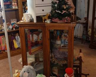 antique, Jackie O, Care Bears, doll clothes and furniture, display cases