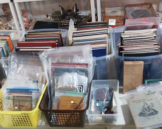 Owosso calendars, papers, booklets, post cards