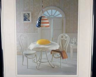 113 framed1981goodmorningamericaartexp