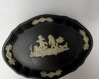 320 wedgwoodblackbasaltjasperwaretrinket
