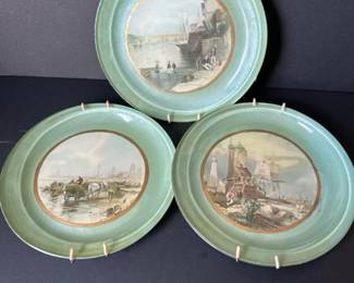 279 setof3vintagemintgreenmaritimedec