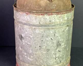 247 vintageeaglegalvanizedmetaloilcanw