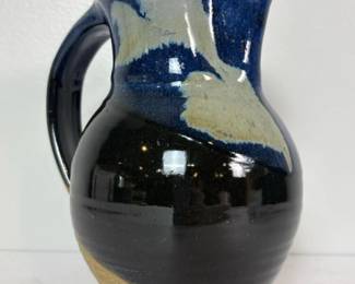 207 studiopotterypitcherblueblackdripg