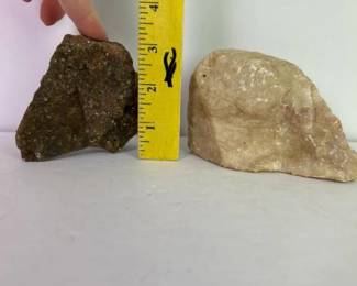 272 mixedlotof7rawmineralandrockspec