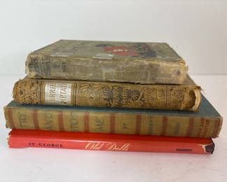 205 antiquevintagebooklotlittleprudys