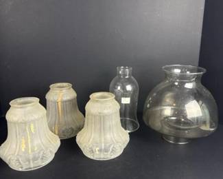 316 vintageglasslampshadelot