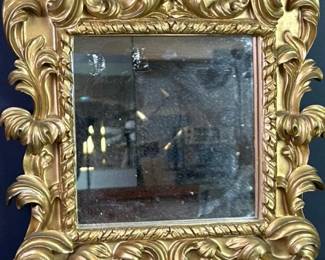 236 goldgiltedrococostylesquarewallmir