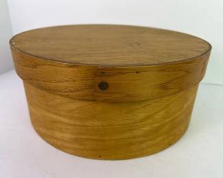 214 vintageroundwoodenpantrybox