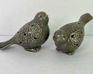 273 twodecorativeceramicbirdfigurines