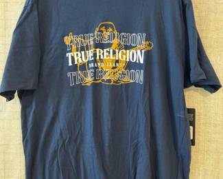 271 truereligionshirtdressbluexxlneww