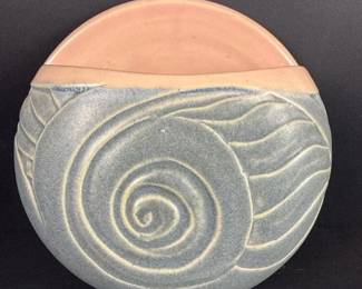 091 stonewarewallpocketplantervasesigne