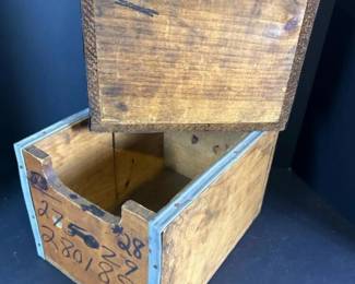 208 twovintageindustrialwoodenstoragedr