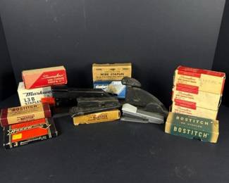 163 vintagebostitchswinglinedeskstapler