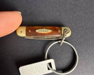 149 miniaturescoutfoldingpocketknifekey