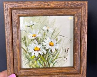 043 smallframedoriginaloilpaintingofda