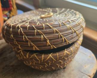 Pine Needle Basket