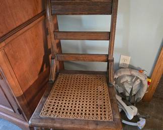 Antique Cane Chair