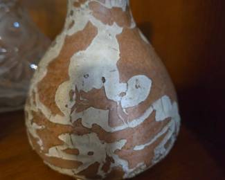 Textured Pottery Vase