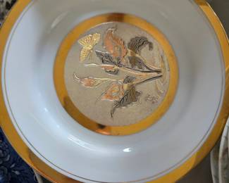 The Art of Chokin Decorative Plate