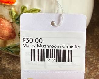 Merry Mushroom Canister 