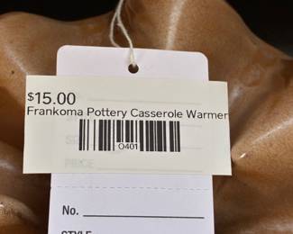 Frankoma Pottery Casserole Warmer