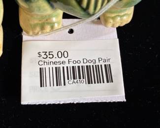 Chinese Foo Dog Pair