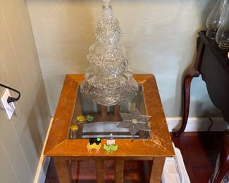 Stained Glass & Chicken Earrings Not For Sale