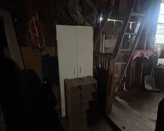 Metal storage cabinet