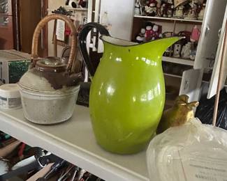 Enamel pitcher