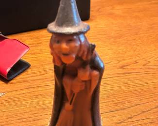 Vintage witch candle