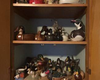 Ducks - woo and ceramic