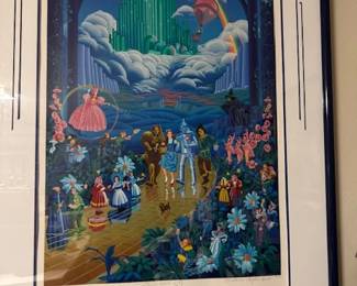 Beautifully Framed Spectacular details Wizard of Oz