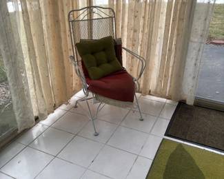 Rocker with foot stool