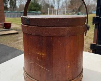 Antique Firkin - signed