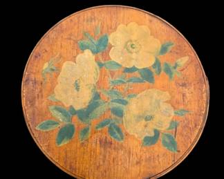 Early Hand Painted Pantry Box