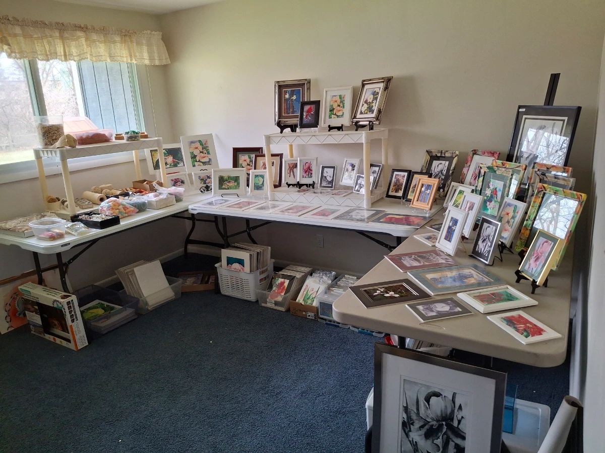 All Artwork by Sharon Kanous! A beloved Art Teacher at Clinton Schools in Lenawee County!