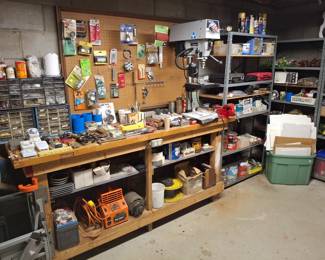 More Tools and a Delta Drill Press!