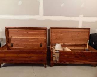 2 Cedar Chests