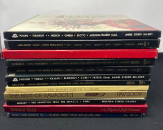 Classical & Opera Vinyl Collection — Puccini, Mozart, Verdi, Bizet