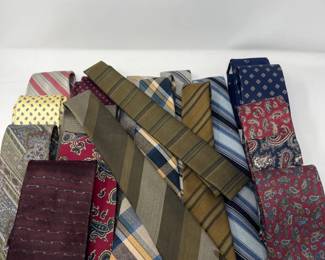 Vintage Neckties - 1950-60s Ernst, Nordstrom, Italian Silk