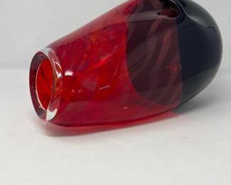 Troy Rosillini Signed Colored Artisan Handblown Glass