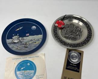 1989 Astri Holthe Christmas & 1969 Apollo 11 Moon Landing