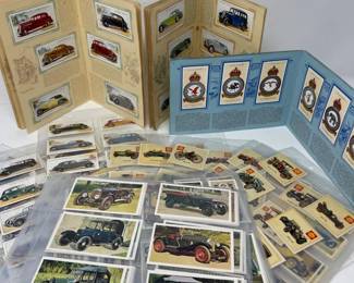 Vintage Motoring Albums & Vehicle Trading Cards Collection