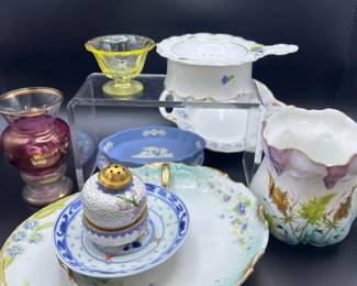 Grandma’s Porcelain Collectible Variety – Mixed Decorative Pieces