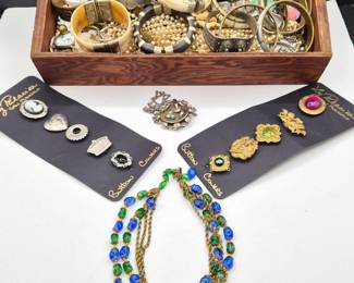 1940s to 1980s Mixed Fashion Jewelry - Coro, Alpaca, More