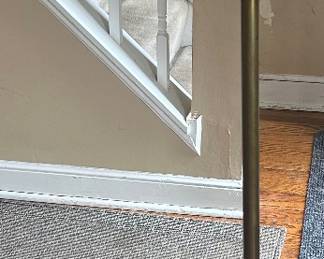 Vntg brass floor lamp $45