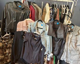 Ladies jackets medium- large