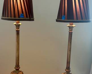 Matching table lamps  set $30